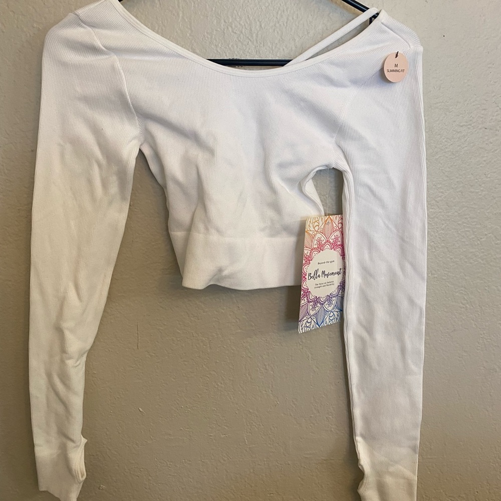 cropped long sleeve